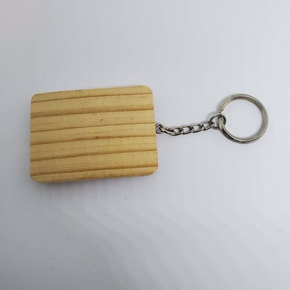 Avon Wooden Teacher Chalkboard Keychain - Picture 2 of 2